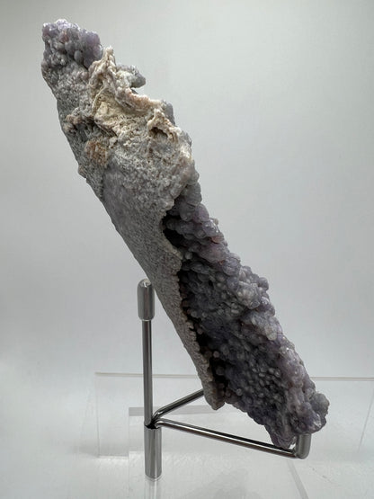 Grape Agate Crystal Specimen. Beautiful Botryoidal Clusters. Amazing Colorful Mineral Specimen From Indonesia.