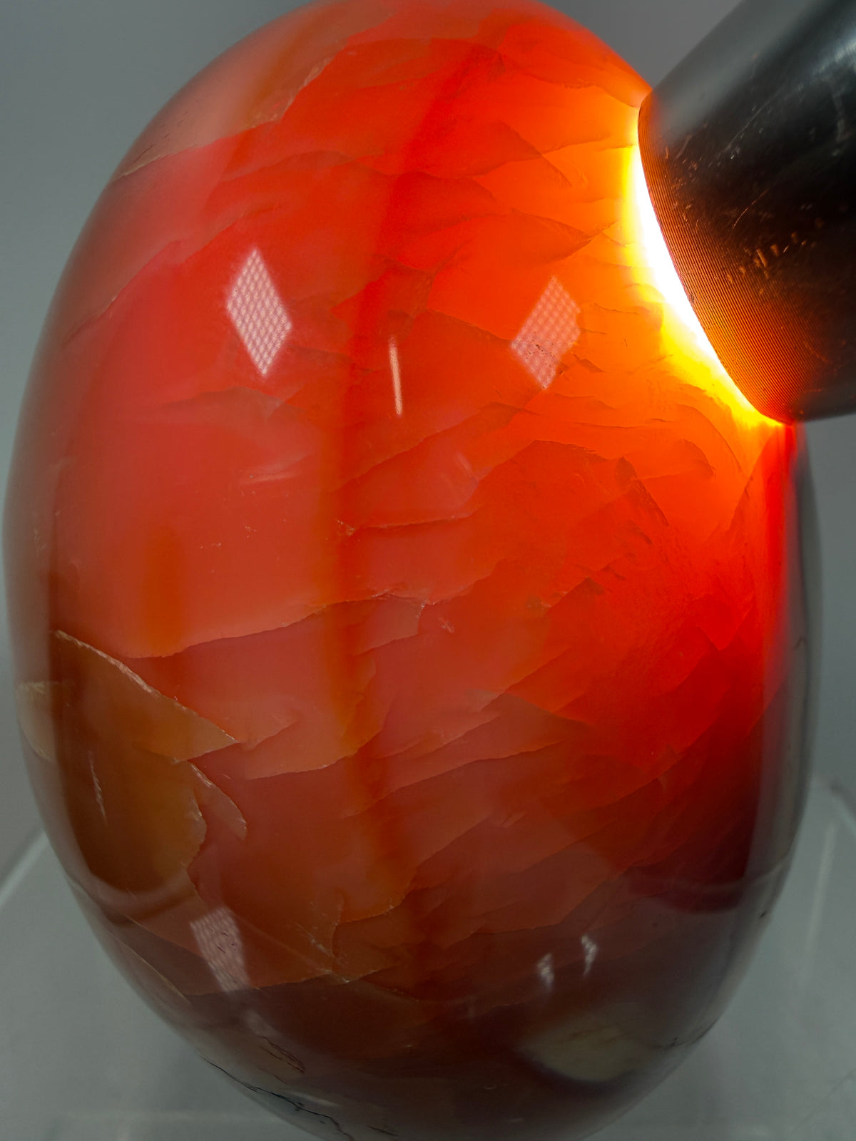 Carnelian Polished Freeform. Stunning Agate From Madagascar. Amazing Colors On This High Quality Crystal