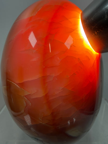 Carnelian Polished Freeform. Stunning Agate From Madagascar. Amazing Colors On This High Quality Crystal