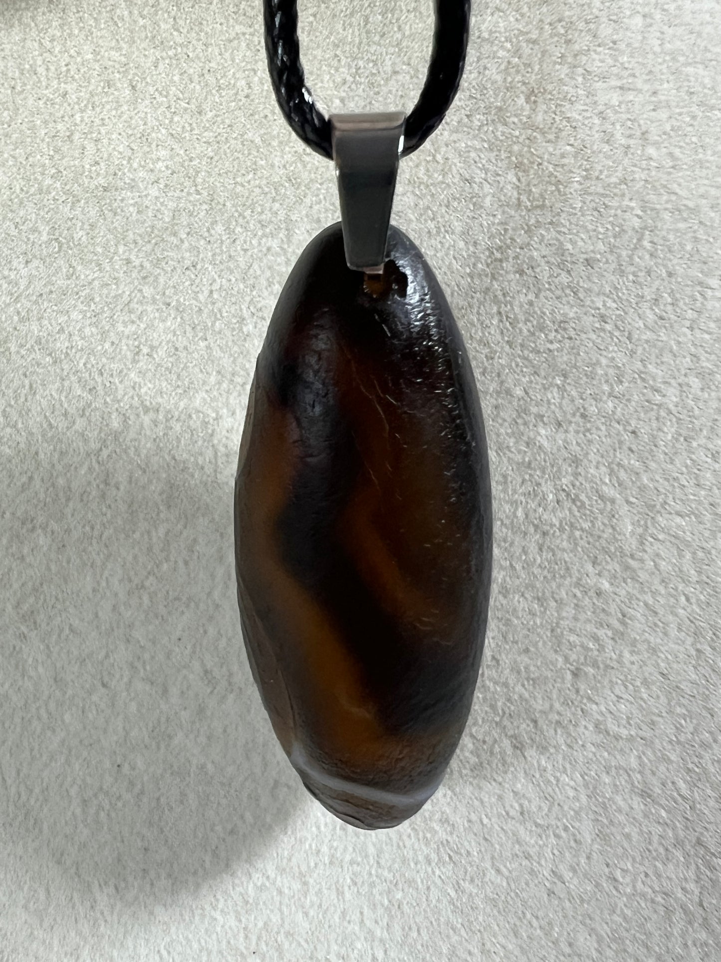 Gobi Agate Pendant. Colorful Gobi Desert Agate. World Famous Rare Botryoidal Chalcedony. Very Unique Crystal Necklace!