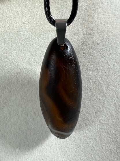 Gobi Agate Pendant. Colorful Gobi Desert Agate. World Famous Rare Botryoidal Chalcedony. Very Unique Crystal Necklace!