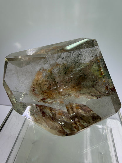 Garden Quartz Polished Freeform. Beautiful Pastel Landscape. High Quality Crystal.
