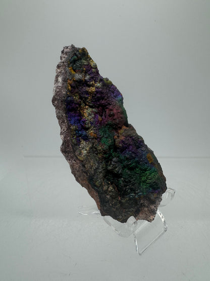 Turgite From Chihuahua, Mexico. Gorgeous Iridescent Rainbow Flash. Amazing Hematite Goethite Mineral Specimen.