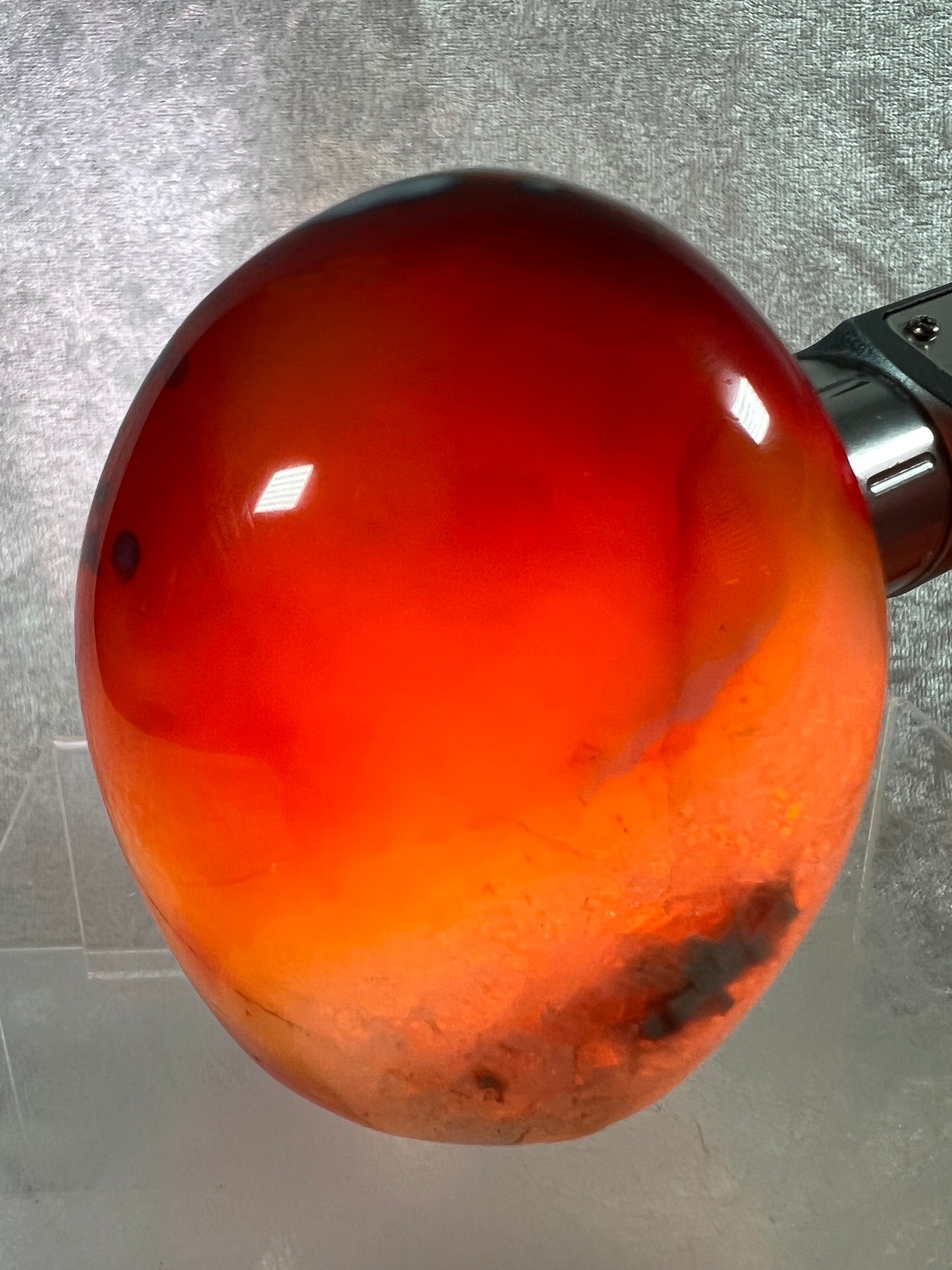 Carnelian Polished Freeform. Stunning Carnelian With Spots Of Orca From Madagascar. Amazing Colors On This High Quality Crystal