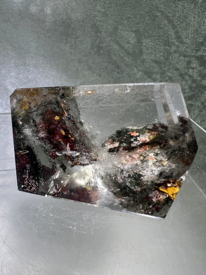 Garden Quartz Polished Freeform. Very Colorful Four Seasons Landscape. High Quality Crystal.