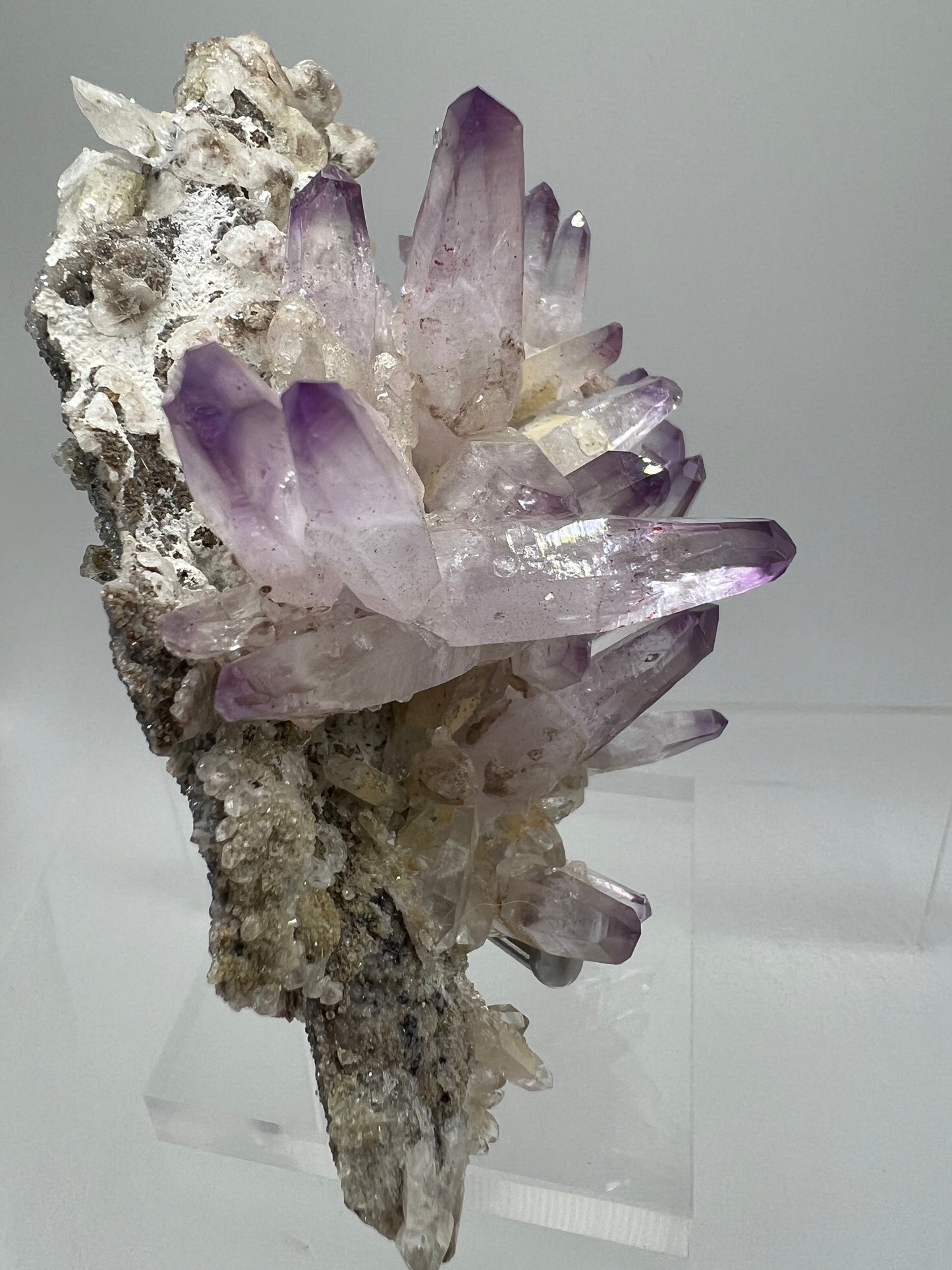 Veracruz Amethyst Display Cluster. Gorgeous Large Amethyst Specimen. World Famous Rare Amethyst
