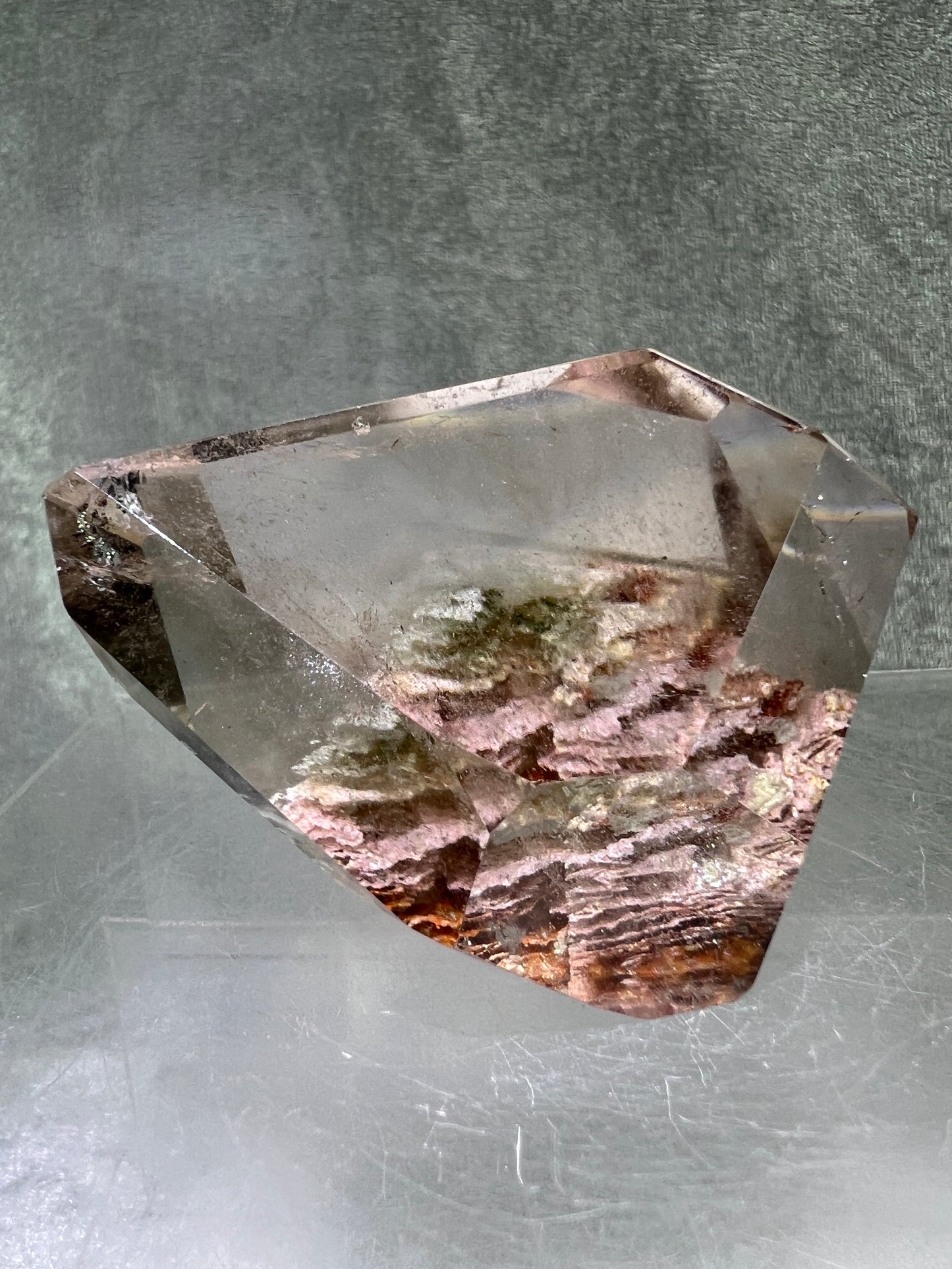 Garden Quartz Polished Freeform. Gorgeous Thousand Layer Four Seasons Landscape. High Quality Crystal.