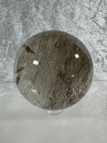 Rutile Quartz Sphere. 56mm. High Quality Golden Rutilated Quartz. Gorgeous Display Sphere