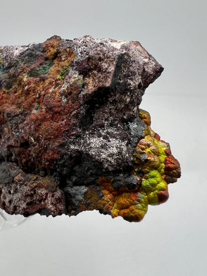 Turgite From Chihuahua, Mexico. Gorgeous Iridescent Rainbow Flash. Amazing Hematite Goethite Mineral Specimen.