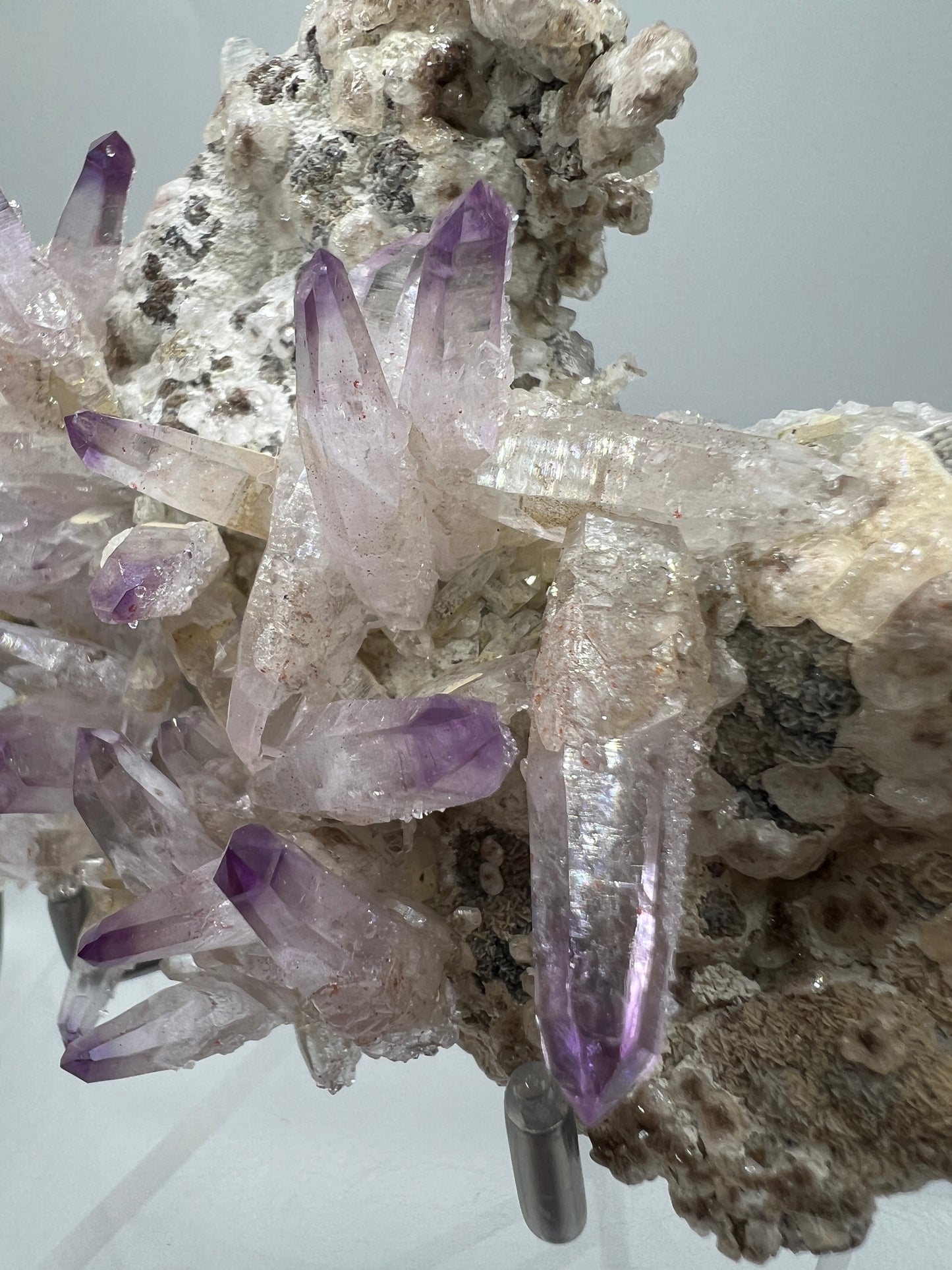 Veracruz Amethyst Display Cluster. Gorgeous Large Amethyst Specimen. World Famous Rare Amethyst