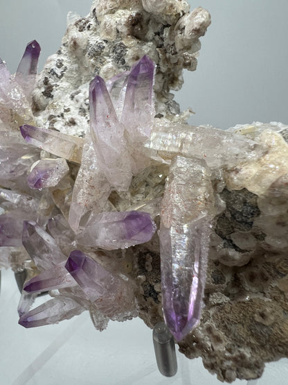Veracruz Amethyst Display Cluster. Gorgeous Large Amethyst Specimen. World Famous Rare Amethyst