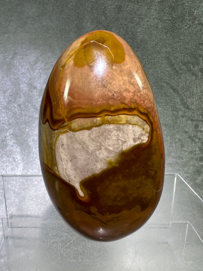 Polychrome Jasper Polished Freeform. Amazing Desert Jasper From Madagascar. Stunning Colors And Patterns.