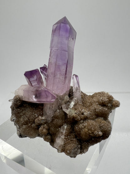 Veracruz Amethyst Display Cluster. Gorgeous Deep Purple High Quality Specimen. World Famous Rare Amethyst