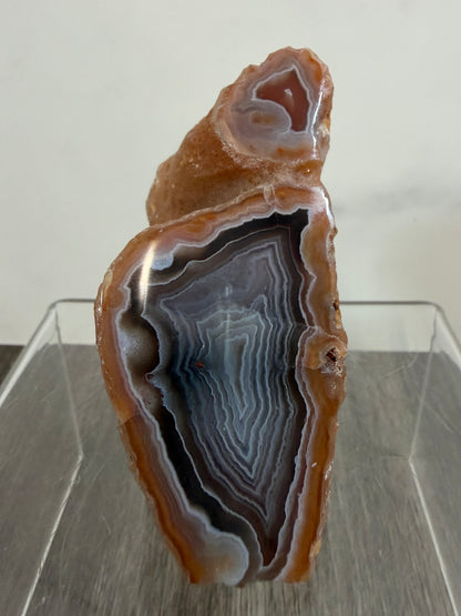 Sashe River Agate Freeform. Incredible Semi Polished Freeform From Zimbabwe. High Quality Rare Display Crystal