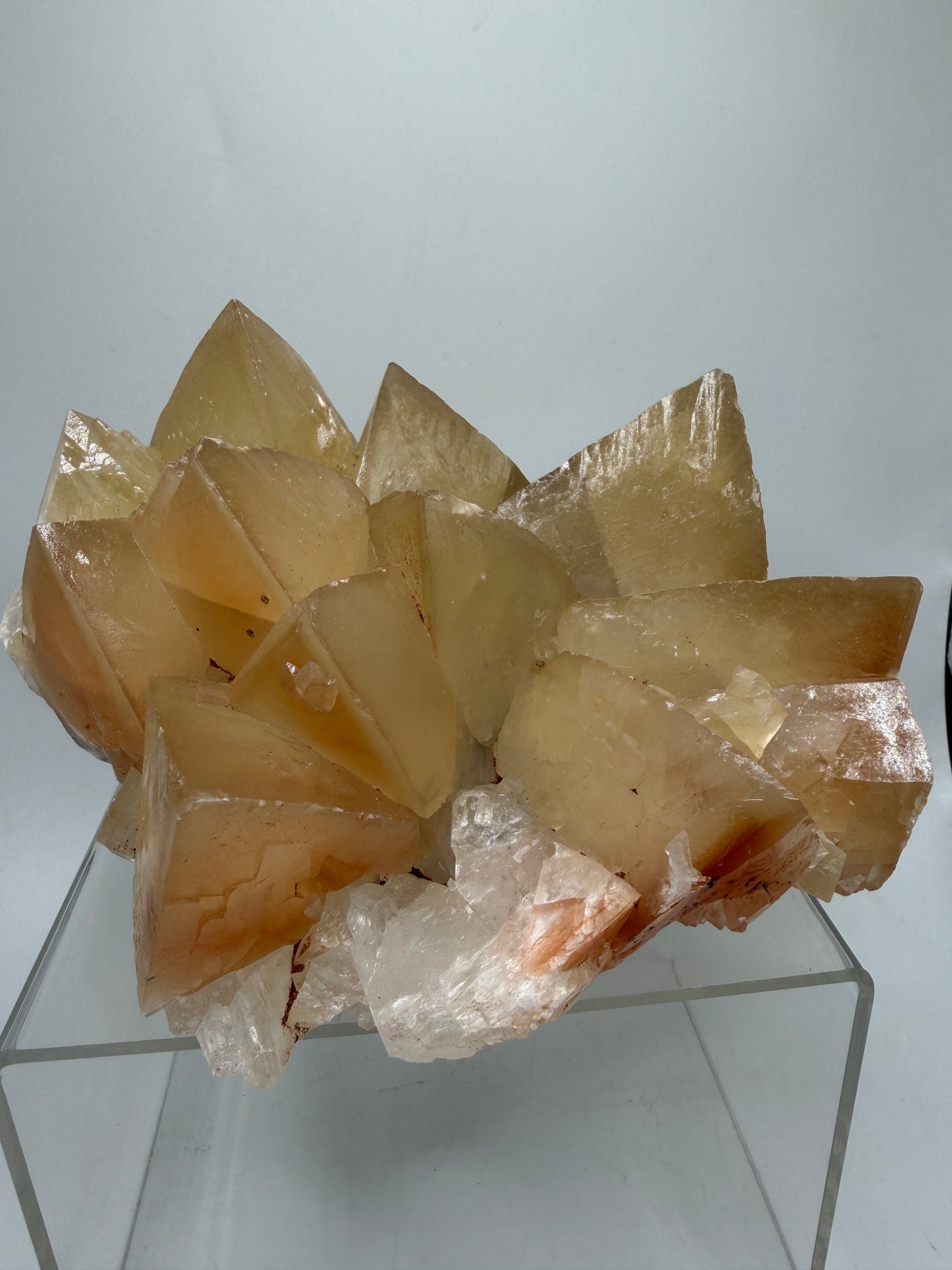 Mariposa Butterfly Calcite Cluster. Large Beautiful Calcite From Mexico. Fantastic High Quality Mineral Specimen