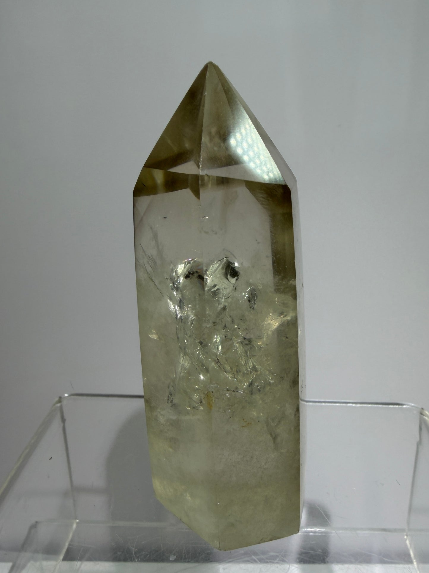 Smoky Quartz Tower. High Quality Tower From Madagascar. Great Clarity And Color.