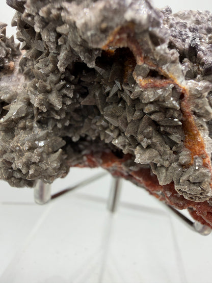 Dogtooth Calcite Specimen. Gorgeous High Quality Mineral From Mexico. Amazing Rare Colors And Clusters