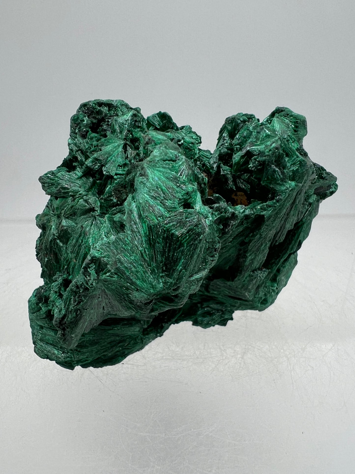 Malachite Display Specimen. Silky Malachite Cluster. High Quality Velvet Malachite From The Congo