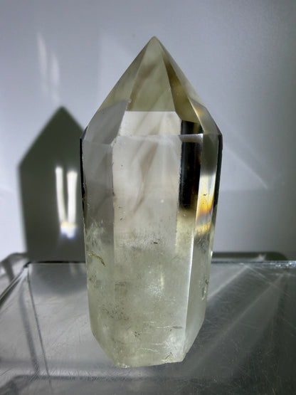 Smoky Quartz Tower. High Quality Tower From Madagascar. Great Clarity And Color.