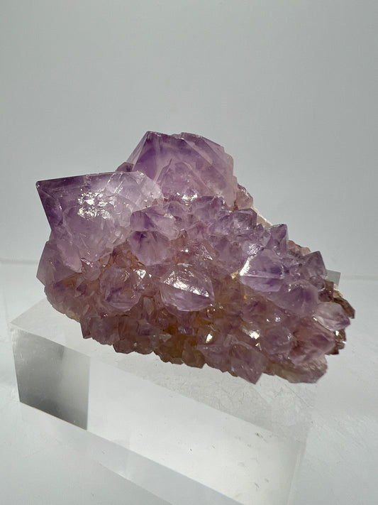 Spirit Quartz Cluster. Amazing Colors With Nice Points. Beautiful Cactus Quartz, Fairy Quartz From South Africa.