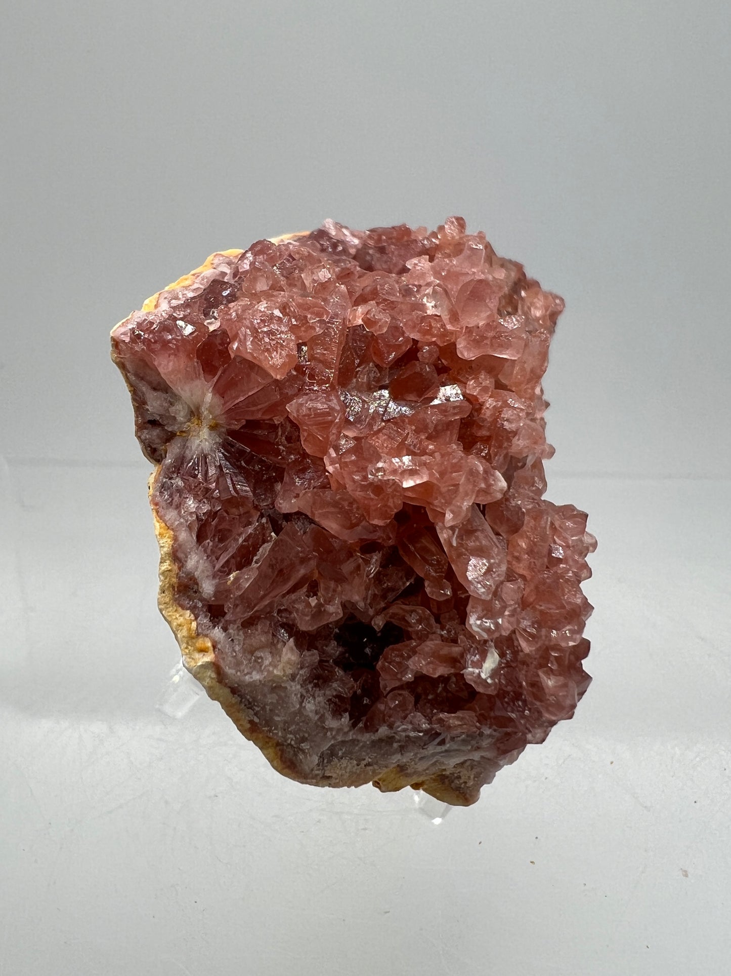 Pink Amethyst Geode. Stunning Druzy Amethyst Geode From Argentina. Rare High Quality Mineral Specimen