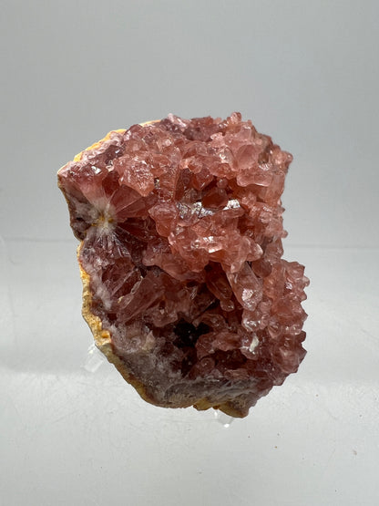 Pink Amethyst Geode. Stunning Druzy Amethyst Geode From Argentina. Rare High Quality Mineral Specimen