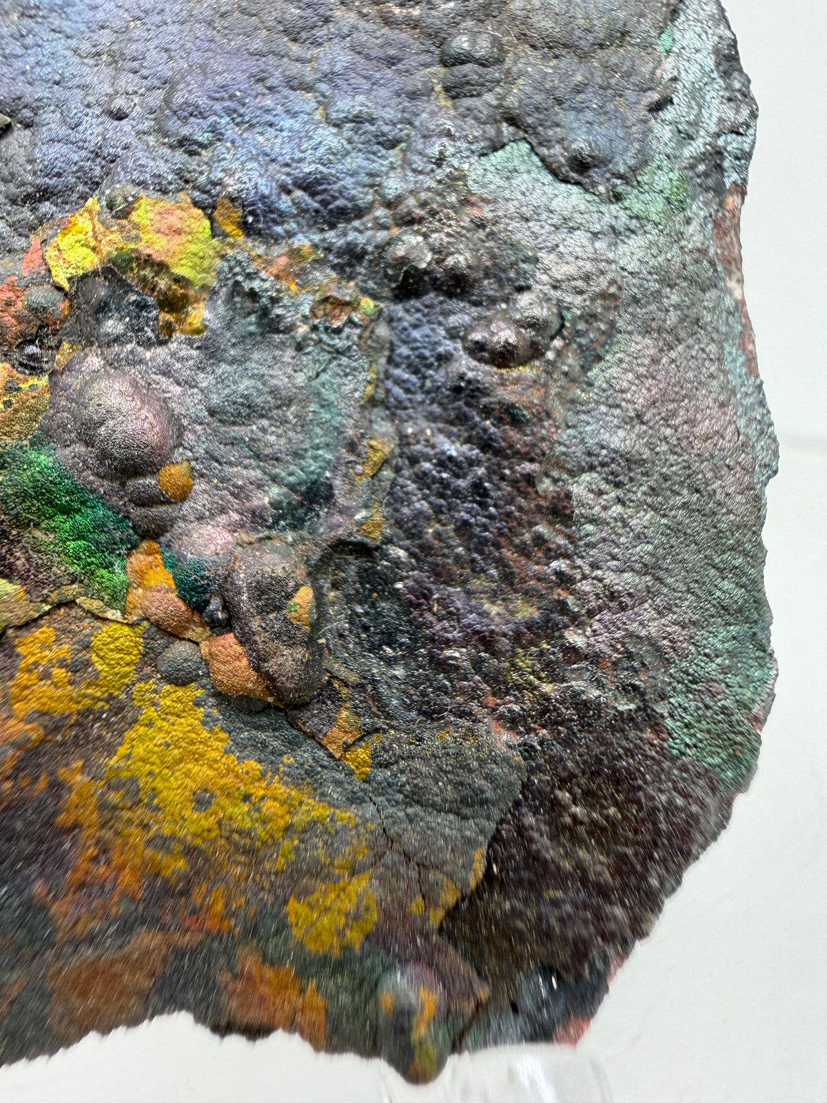 Turgite From Chihuahua, Mexico. Stunning Iridescent Rainbow Flash. Amazing Hematite Goethite Mineral Specimen.