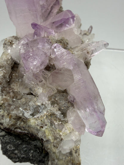 Veracruz Amethyst Display Cluster. Gorgeous Deep Purple High Quality Specimen. World Famous Rare Amethyst