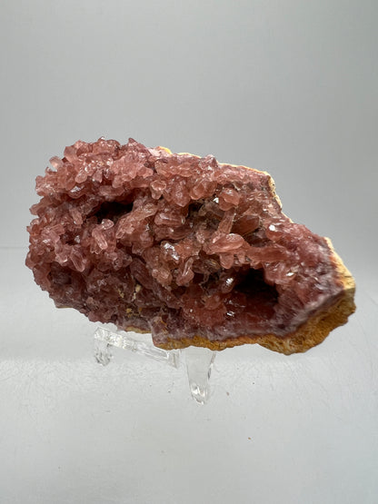 Pink Amethyst Geode. Stunning Druzy Amethyst Geode From Argentina. Rare High Quality Mineral Specimen