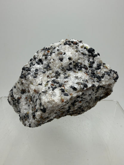 Franklinite, Willemite, And Calcite UV Specimen. Beautiful UV Reactive Crystals With Stunning Colors. High Quality Display Crystal