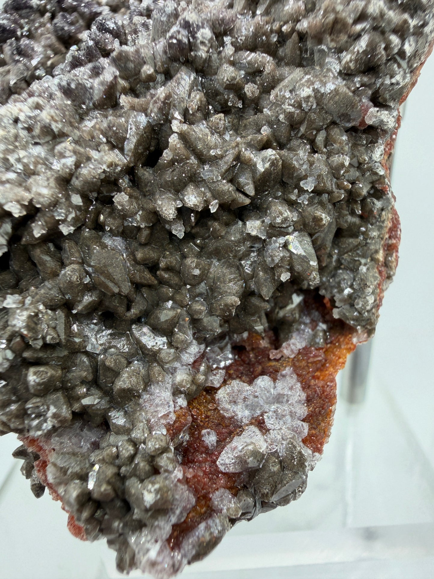 Dogtooth Calcite Specimen. Gorgeous High Quality Mineral From Mexico. Amazing Rare Colors And Clusters