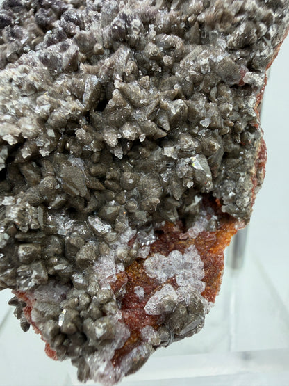 Dogtooth Calcite Specimen. Gorgeous High Quality Mineral From Mexico. Amazing Rare Colors And Clusters