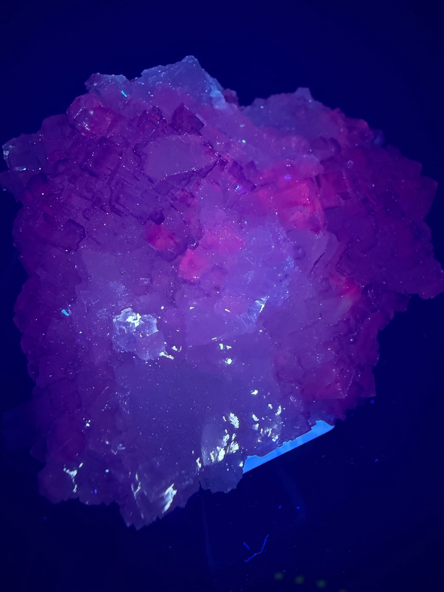 Muzquiz Purple Fluorite Specimen. Rare Mexican Fluorite Specimen. Gorgeous Collectible Display Crystal