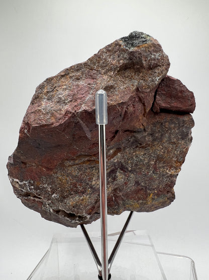 Libethenite Crystal Specimen. Rare Mineral Specimen With Malachite. Flashy Display Crystal