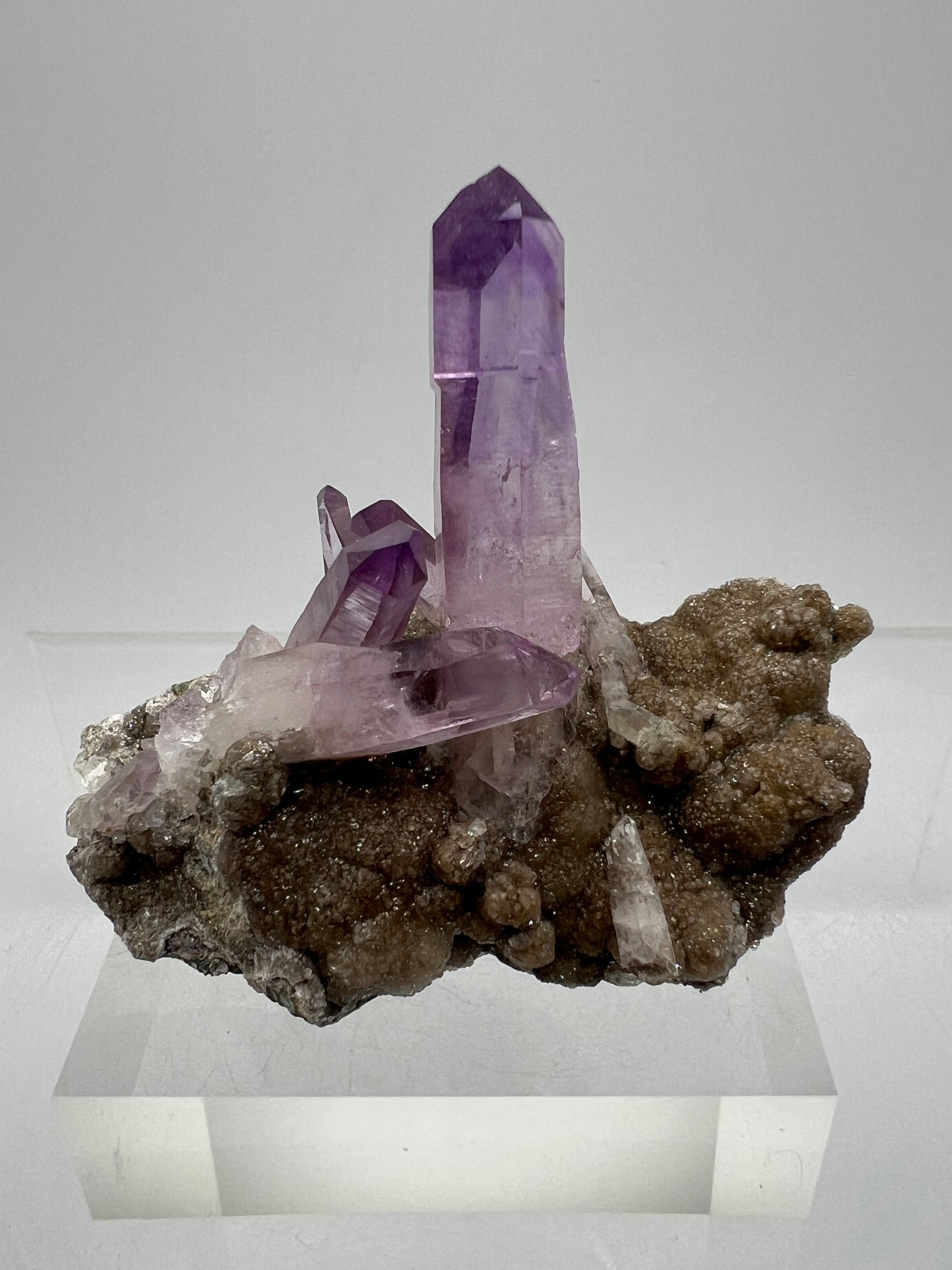Veracruz Amethyst Display Cluster. Gorgeous Deep Purple High Quality Specimen. World Famous Rare Amethyst