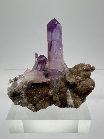 Veracruz Amethyst Display Cluster. Gorgeous Deep Purple High Quality Specimen. World Famous Rare Amethyst