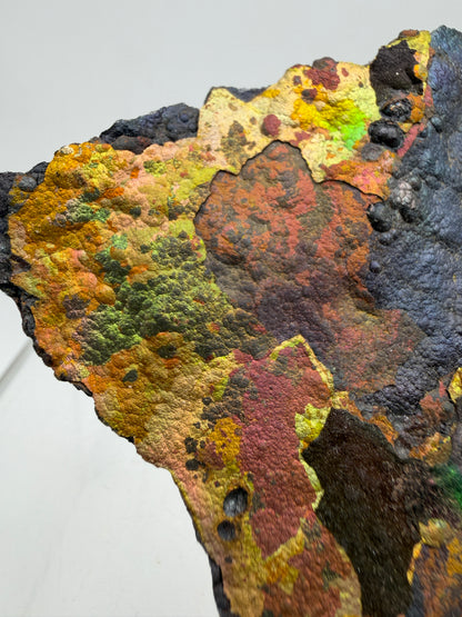 Turgite From Chihuahua, Mexico. Stunning Iridescent Rainbow Flash. Amazing Hematite Goethite Mineral Specimen.