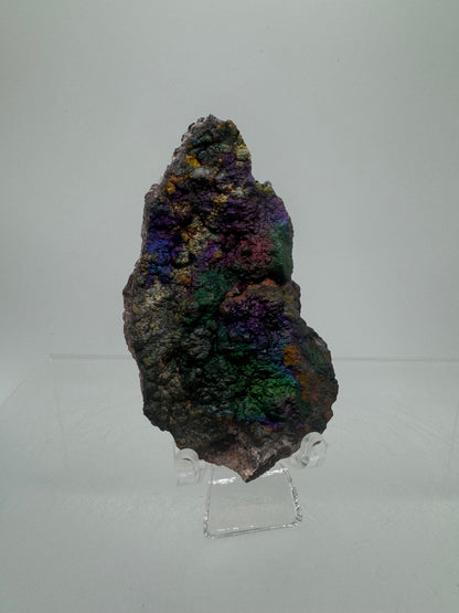 Turgite From Chihuahua, Mexico. Gorgeous Iridescent Rainbow Flash. Amazing Hematite Goethite Mineral Specimen.
