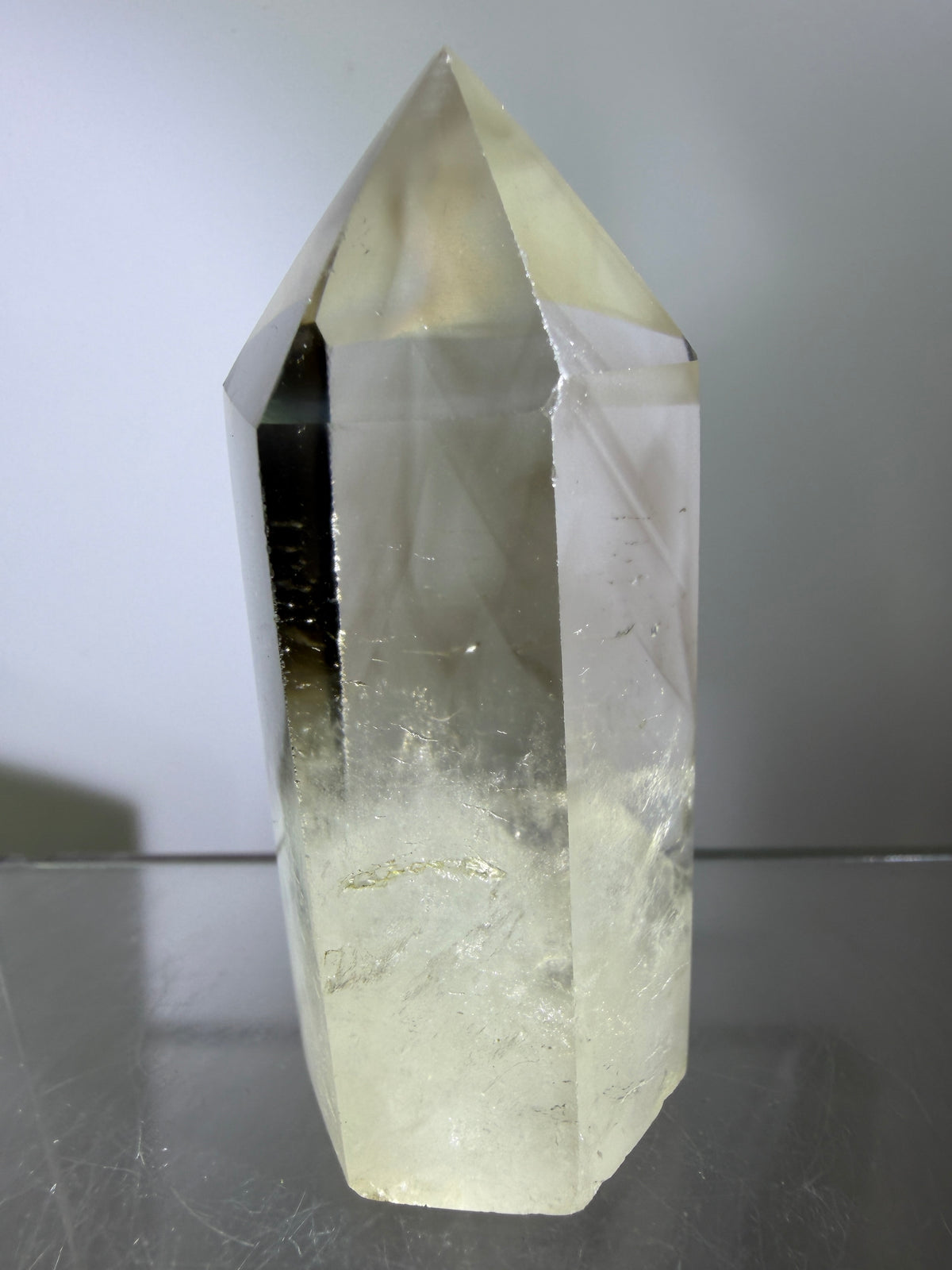 Smoky Quartz Tower. High Quality Tower From Madagascar. Great Clarity And Color.