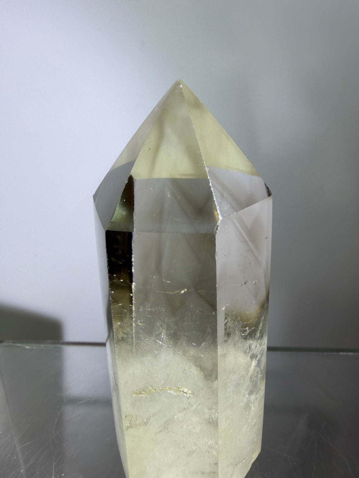 Smoky Quartz Tower. High Quality Tower From Madagascar. Great Clarity And Color.