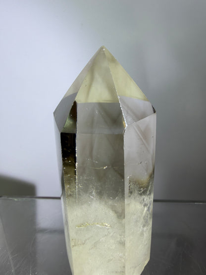 Smoky Quartz Tower. High Quality Tower From Madagascar. Great Clarity And Color.
