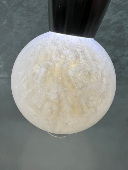 White Moonstone Crystal Sphere. Rare White Moonstone With Gorgeous Blue Flash. Nice Quality Display Sphere