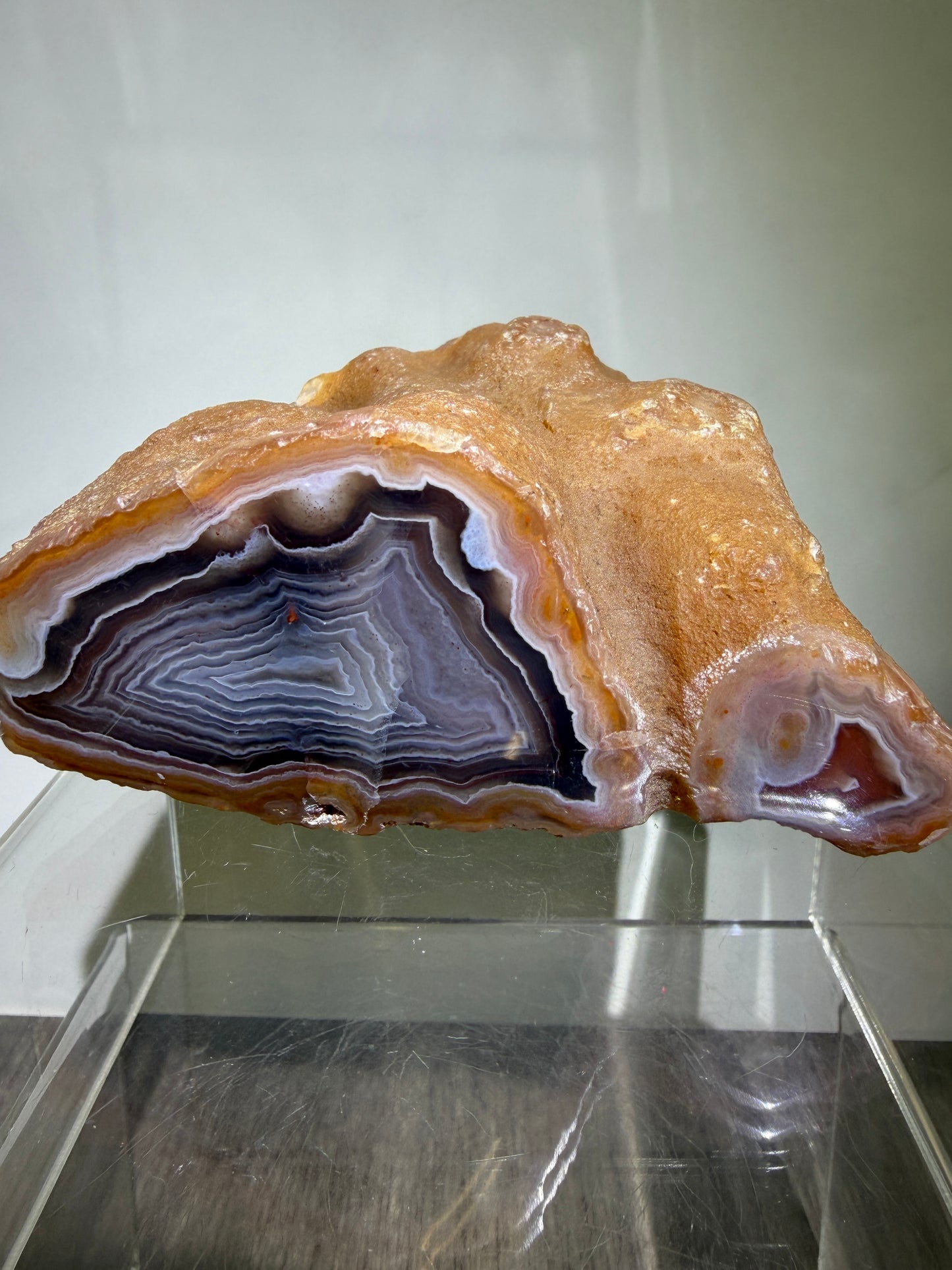 Sashe River Agate Freeform. Incredible Semi Polished Freeform From Zimbabwe. High Quality Rare Display Crystal