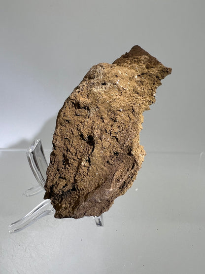 Brown Diamond Calcite Specimen. Stunning Druzy Flash! Incredible Cave Formation. Very Unique Crystal Display Piece.