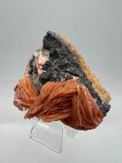 Barite And Cerussite With Galena Specimen. Beautiful UV Display Crystal.