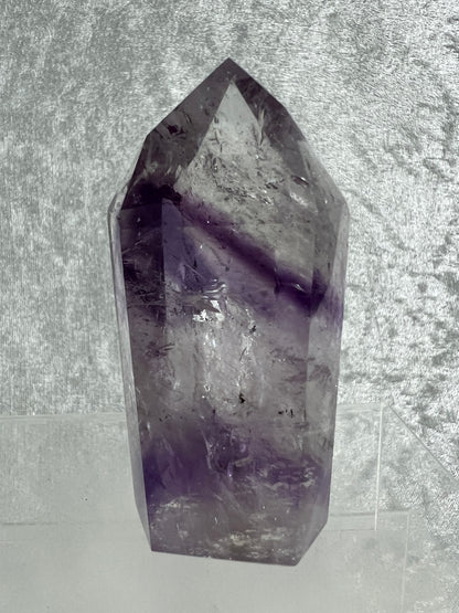 Phantom Amethyst Tower. Rare Amethyst With Amazing Rainbows. High Quality Beautiful Crystal.