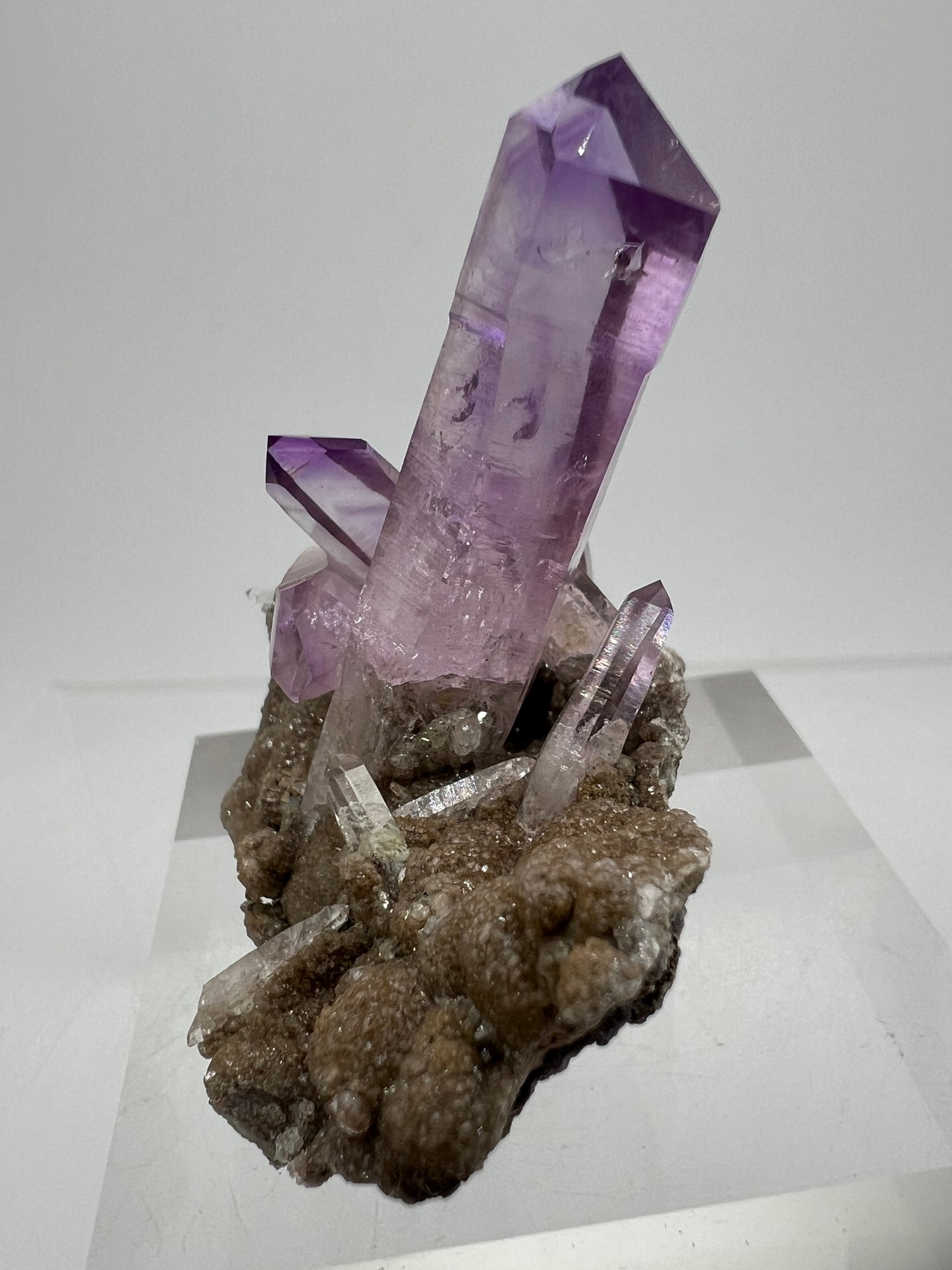 Veracruz Amethyst Display Cluster. Gorgeous Deep Purple High Quality Specimen. World Famous Rare Amethyst