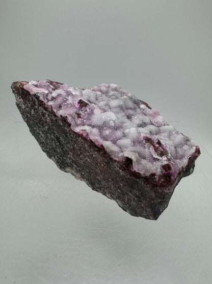 Salrose And Malachite Specimen. Rare Druzy With Gorgeous Colors And Crystals. Stunning Cobaltion Dolomite Specimen From The Congo.