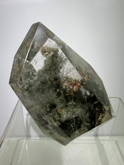 Garden Quartz Polished Freeform. Beautiful Four Seasons Landscape. High Quality Crystal. Very Full And Colorful.