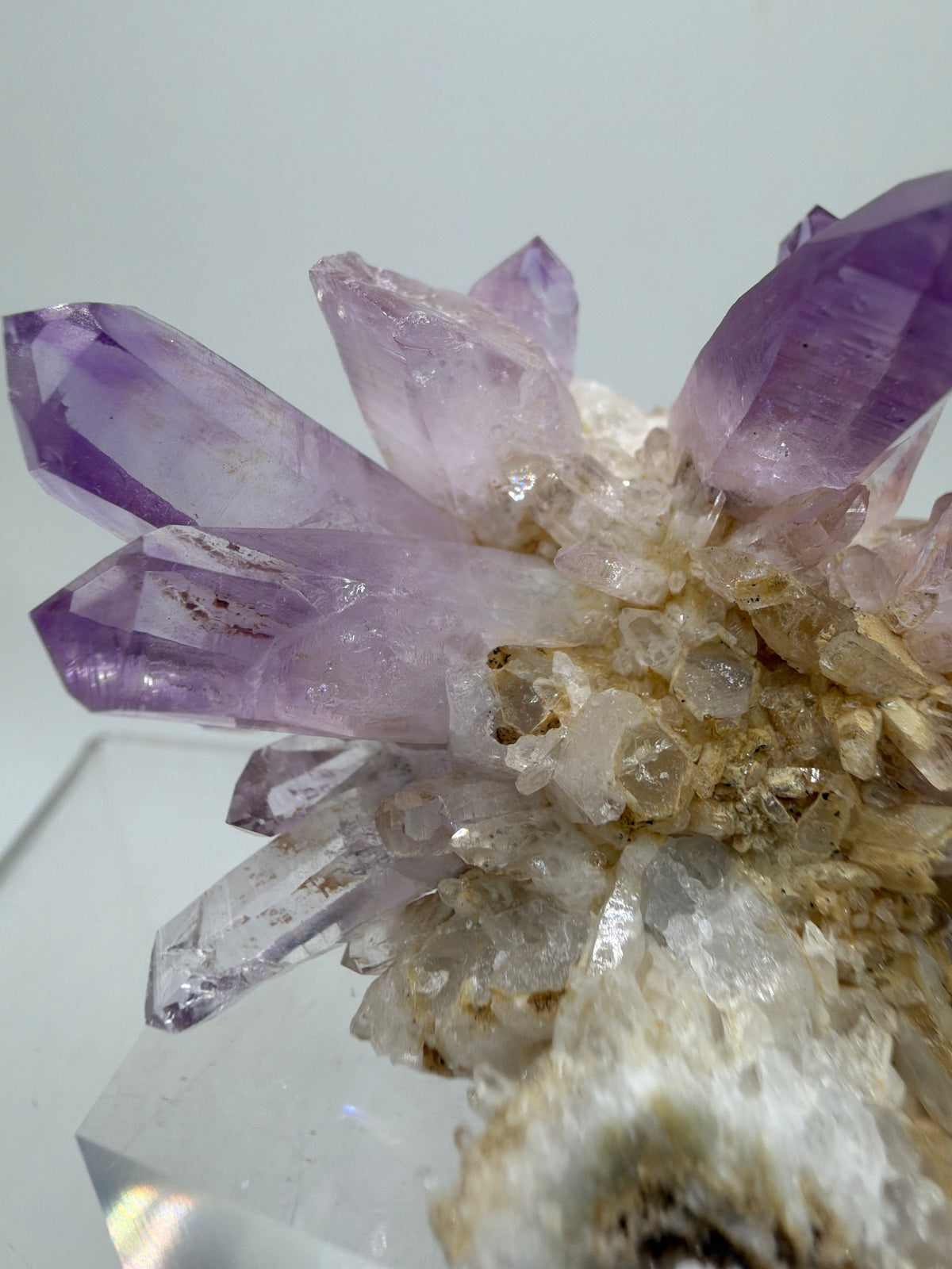 Veracruz Amethyst Display Cluster. Beautiful Dark Purple Specimen. World Famous Rare Amethyst